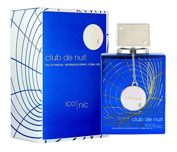 Perfume Club De Nuit Blue Iconic Armaf - Eau De Parfum - 105ml – Hombre